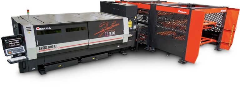 Amada ENSIS 9000 Watt AJ Fiber w-Tower